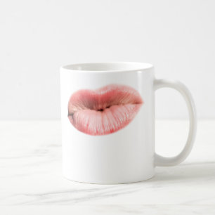 Kiss me customizable coffee mug