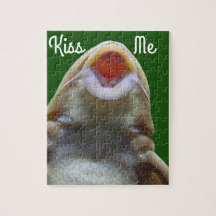 Kiss Me Fish Jigsaw Puzzle