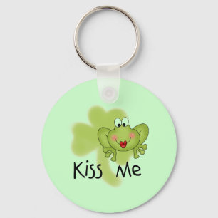 Kiss Me Froggy Tshirts and Gifts Keychain