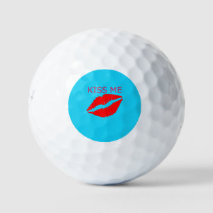 Kiss Me Golf Balls