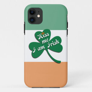 Kiss me I am Irish iPhone 11 Case