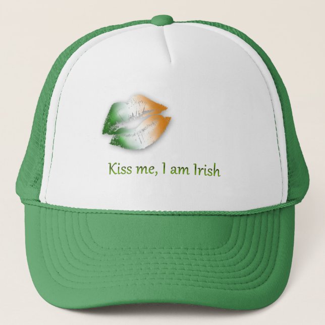 Kiss Me I am Irish - Casquette (Devant)