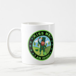 Kiss me I am Irish Coffee Mug