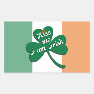 Kiss me I am Irish Sticker