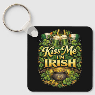 Kiss Me, I’m Irish Keychain