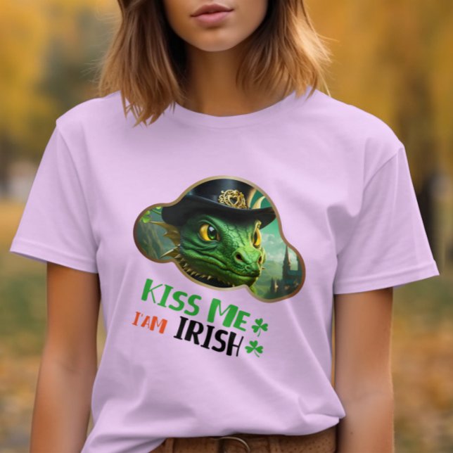 Kiss Me, I'am Irish - Leprechaun Legends T-Shirt (Creator Uploaded)