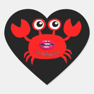 Kiss me if you can! Sticker