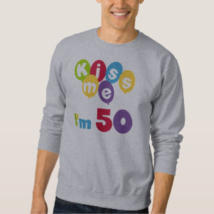 Kiss Me I'm 50 Birthday T-shirts and Gifts