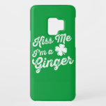 Kiss Me I'm A Ginger! Case-Mate Samsung Galaxy S9 Case<br><div class="desc">Excellent quality product with a funny "Kiss me I'm a Ginger" phrase.</div>