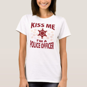 Kiss Me I'm A Police Officer T-Shirt