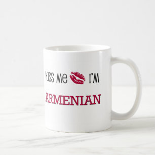 Kiss Me I'm ARMENIAN Coffee Mug