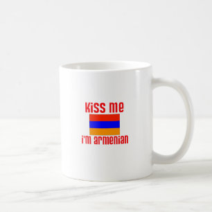 Kiss Me I'm Armenian Coffee Mug