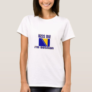Kiss Me I'm Bosnian T-Shirt