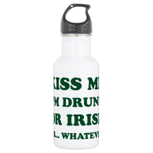 Kiss Me I'm Drunk 532 Ml Water Bottle