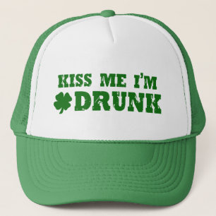 Kiss Me I'm Drunk Trucker Hat