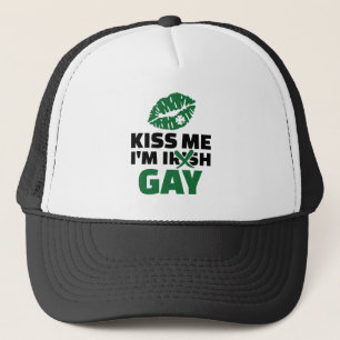 Kiss me I'm gay Trucker Hat