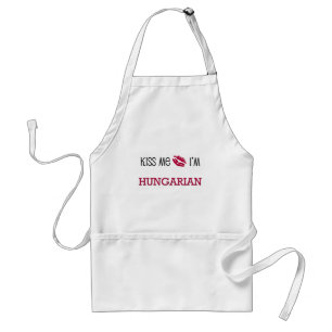 Kiss Me I'm HUNGARIAN Standard Apron