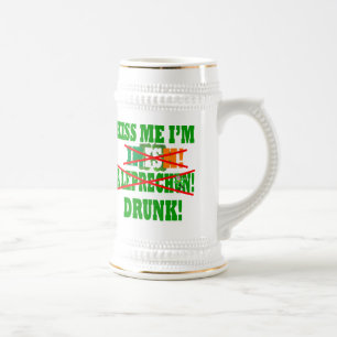 Kiss me I'm Irish Beer Stein