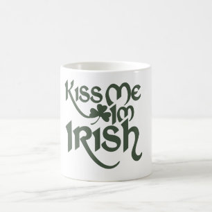 Kiss me Im Irish Coffee Mug