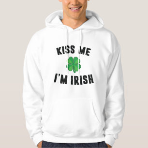 Kiss me i'm irish hoodie