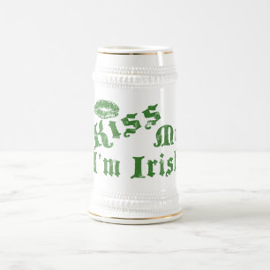 Kiss Me I'm Irish Mugs