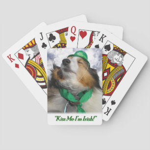 Kiss Me I'm Irish! Playing Cards