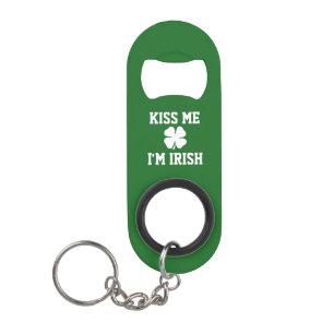 Kiss me im Irish St Patricks Day bottle opener Mini Bottle Opener