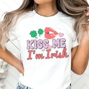Kiss Me I'm Irish, St. Patrick's Day  T-Shirt