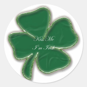 Kiss Me I'm Irish Sticker