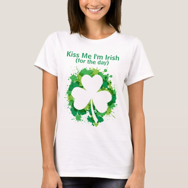Kiss Me I'm Irish T-Shirt (Front)