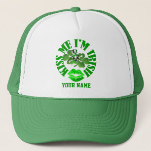 Kiss me i'm Irish Trucker Hat