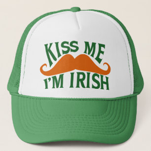 Kiss Me I'm Irish Trucker Hat