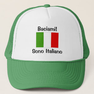 Kiss Me! I'm Italian Trucker Hat