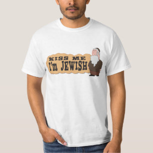 Kiss me! I'm Jewish! - Finest Jewish humour T-Shirt