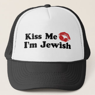 Kiss Me I'm Jewish Trucker Hat
