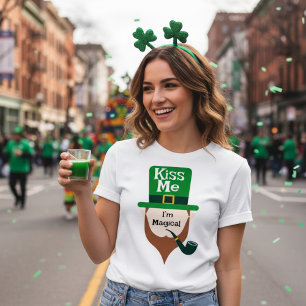 Kiss Me - I'm Magical St Patrick's Day T-Shirt
