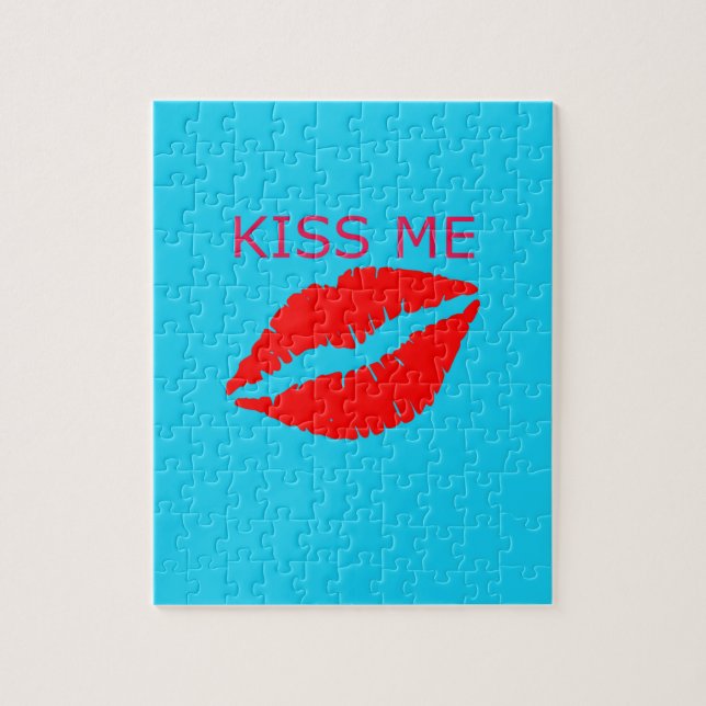 Kiss Me Jigsaw Puzzle (Vertical)