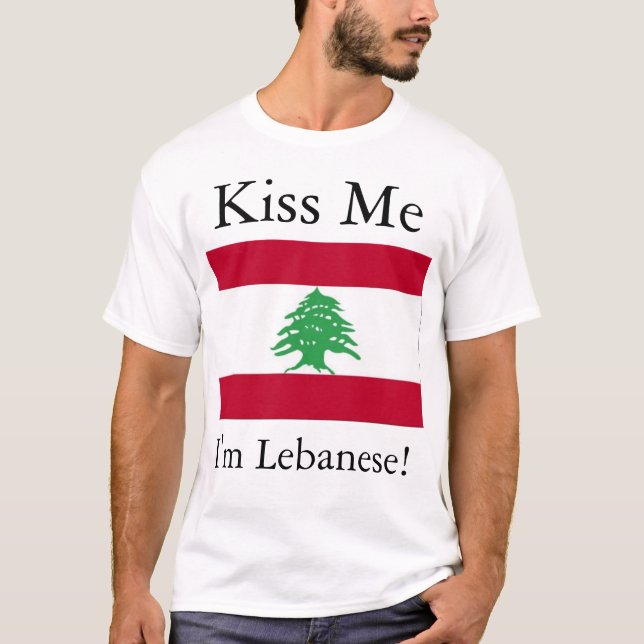 Kiss Me - Lebanese T-Shirt (Front)