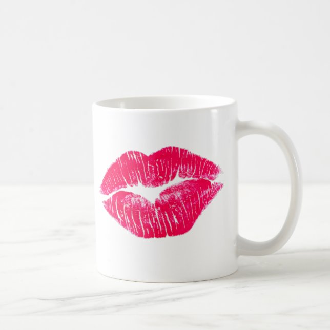 Kiss Me Lips Coffee Mug (Right)