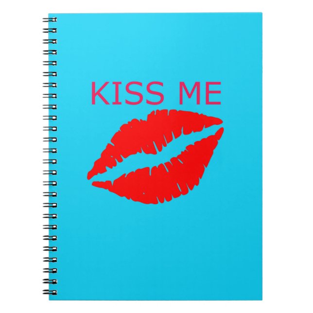 Kiss Me Notebook (Front)