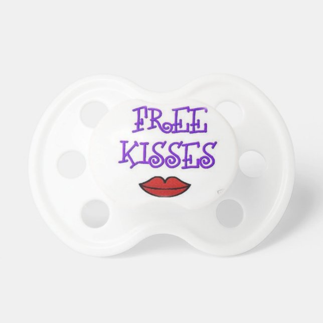 Kiss me pacifier (Front)