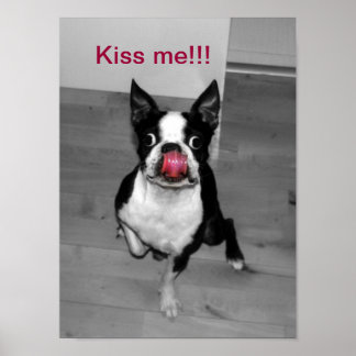 KISS ME POSTER