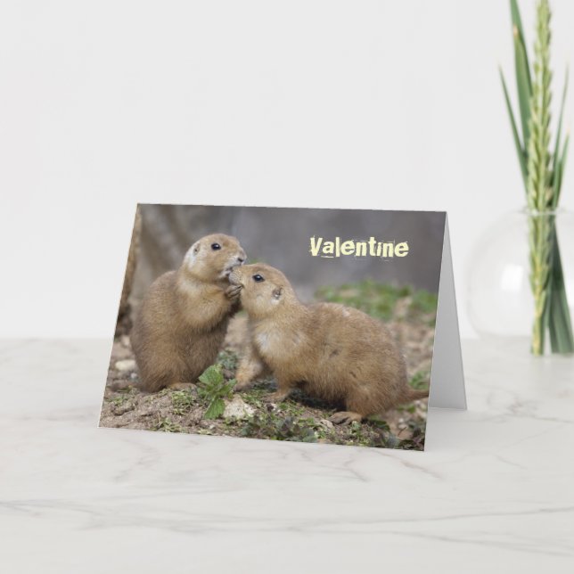 Kiss Me Quick Card - Valentine (Front)