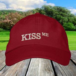 KISS ME retro Hat / Fun Party fashion baseball cap