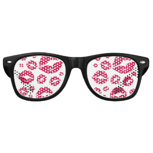 KISS ME retro Shades / Fun Party Sunglasses