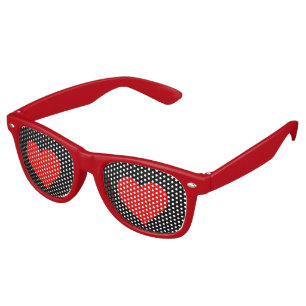 KISS ME retro Shades / Fun Party Sunglasses