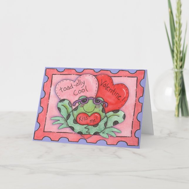 Kiss Me Toad - Carte de voeux (Devant)