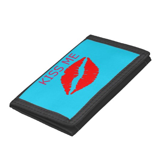 Kiss Me Tri-fold Wallet