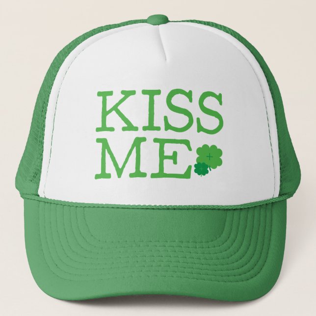 Kiss Me Trucker Hat (Front)