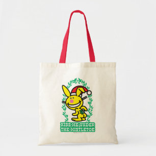 Kiss Me Under The Mistletoe Tote Bag